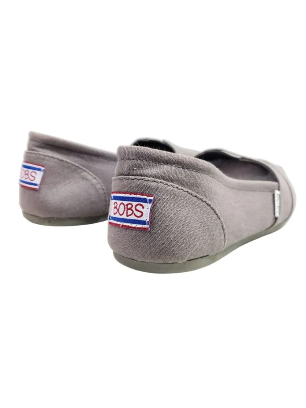 Bob's by Skechers Women's Size 10 Espadrilles Gray Canvas